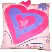 Barbie Cushion Heart Plush Design
