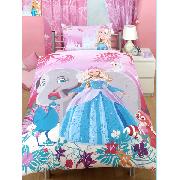 Barbie Duvet Cover and Pillowcase Island Princess Jungle Design Bedding