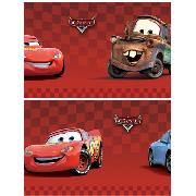 Disney Pixar Cars Border 4" Red Self Adhesive