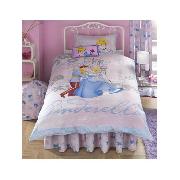 Disney Princess Duvet Cover and Pillowcase 'Cinderella' Design - Great Low Price