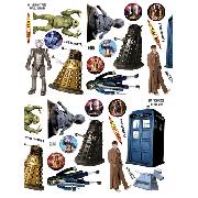 Doctor Who Wall Stickers 44 Piece Dr