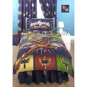 Power Rangers Duvet Cover and Pillowcase Mystic Force Design Bedding