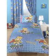 Simpsons Bart Cool Dude Duvet Cover and Pillowcase - New Low Price