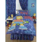 Simpsons Valance Sheet Bart Simpson ‘Camo’ Fitted Design