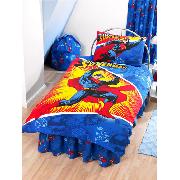 Superman Animation Duvet Cover and Pillowcase Bedding