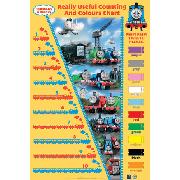 Thomas the Tank Engine Poster Counting and Colours Maxi PP30218