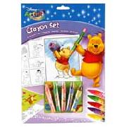 Disney Artist Winnie the Pooh Crayon Set