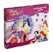 Disney Princess Plaster and Paint Clock