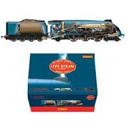 Hornby Live Steam Mallard Train Set