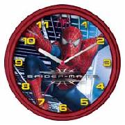 Spider-Man 3 Metal Look Wall Clock