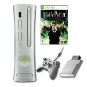 Xbox 360 - Xbox 360 Core Plus Harry Potter, Wired Controller and Memory Card