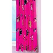 Bratz Ponyz Pair of 66 x 54In Unlined Curtains - Pink.