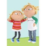 Charlie and Lola Poseable Talking Dolls.