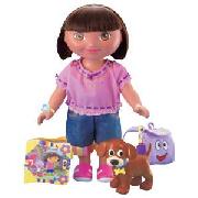 Dora Dress Up Doll and Wardrobe.