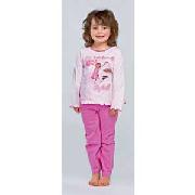 Lazy Town Pyjamas Pink Age 5-6 Years.