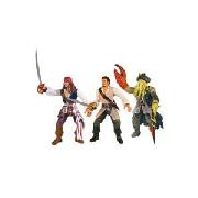 Pirates of the Caribbean 7inch Battler Figures.
