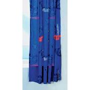 Transformers Pair of 66 x 54In Unlined Curtains - Navy.
