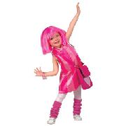 Lazy Town Stephanie Costume, Age 3 - 5 Years