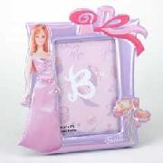 Barbie Photo Frame Holds 4X6" Image