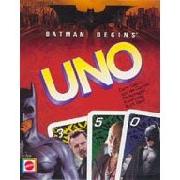 Batman Begins Uno Card Game
