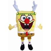 Beanie Baby Spongebob Sleighride