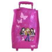 Bratz Pixie Butterfly Wheeled Bag Pink