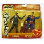 Dc Superheroes Clark Kent Vs Superman