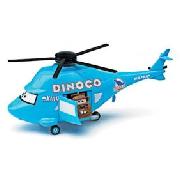 Disney Cars: Dinoco Helicopter and Cars
