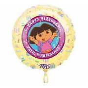 Dora Yellow Foil Balloon 1249101