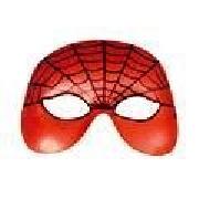 Eyemask Spiderman Red/Blk