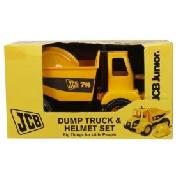 Jcb Dump Truck and Helmet
