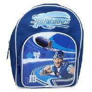 Lazytown 'Sportacus' Blue Backpack - New 2007!