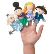 Manhattan Toy - Cinderella Finger Puppets, 10cm