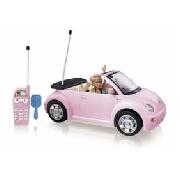 Radioshack Remote Controlled Barbie Vw Car