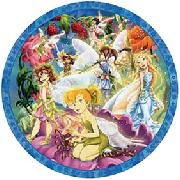 Ravensburger Round Jigsaw Puzzle - Disney Fairies - 100 Pieces