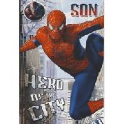 Spiderman Son Birthday Card 158731