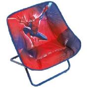 Spiderman Square Metal Folding Chair