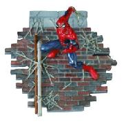 Spiderman Wall Statue