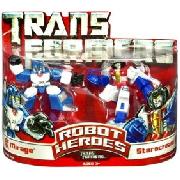 Transformers Robot Heroes Mirage and Starscream