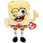 Ty Beanie Baby Spongebob Thumbs Up