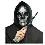 Harry Potter Death Eater Mask and Wand Set