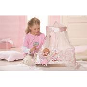Baby Annabell Metal Canopy Bed
