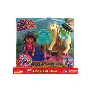 Dora Pony Playset - Cookie and Dora