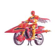 Red Mystic Speeder with Power Ranger Figure